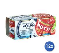 12x Multipack Mutti Polpa Pomodoro Gr 210X2 Lattina