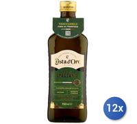 12x Multipack Olio Costa D'Oro Extra Vergine di oliva 100% Italia Ml 750