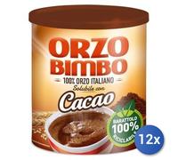 12x Multipack Orzo Bimbo Cacao Solubile Gr 150 Barattolo
