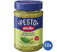 12x Multipack Pesto Barilla Gr 190 Basilico E Pistacchio