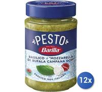 12x Multipack Pesto Barilla Gr 190 Basilico Mozzarella