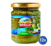 12x Multipack Pesto Divella Gr 190 Genovese