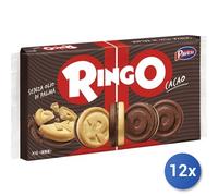 12x Multipack Ringo Biscotti Famiglia Cacao Gr.330