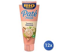 12x Multipack Rio Mare Patè Tonno E Mayonese Gr 100