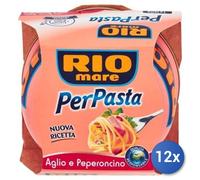 12x Multipack Rio Mare Per Pasta Gr 160 Aglio Olio Peperoncino