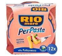 12x Multipack Rio Mare Per Pasta Gr 160 Puttanesca