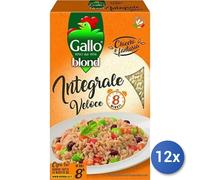 12x Multipack Riso Gallo Blond Integrale Kg 1