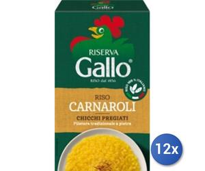 12x Multipack Riso Gallo Carnaroli Kg 1