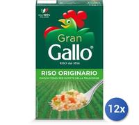 12x Multipack Riso Gallo Originario Kg 1