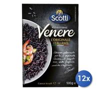 12x Multipack Riso Scotti Venere Gr 500 Nero
