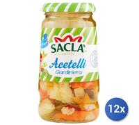 12x Multipack Sacla Giardiniera Gr 290