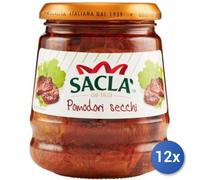 12x Multipack Sacla Pomodori Secchi Gr 280