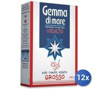 12x Multipack Sale Grosso Gemma Iodato Kg 1 Cucina