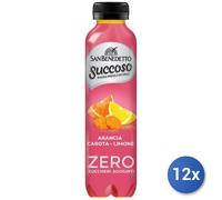 12x Multipack San Benedetto Succoso Zero 400Ml Ace