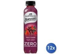 12x Multipack San Benedetto Succoso Zero 400Ml Frutti Rossi