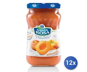 12x Multipack Santa Rosa Confettura Gr 350 Albicocca