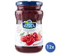 12x Multipack Santa Rosa Confettura Gr 350 Amarena