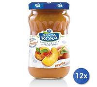 12x Multipack Santa Rosa Confettura Gr 350 Pesca