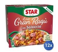 12x Multipack Sugo Star Gran Ragu 180X2 Salsiccia