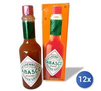 12x Multipack Tabasco Classic Rossa Ml 60