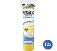 12x Multipack Valsoia Maionese Vegetale Gr 150 Tubo