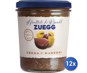 12x Multipack Zuegg Confettura Gr 320 Marroni