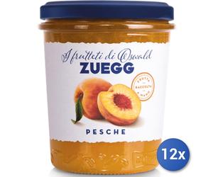 12x Multipack Zuegg Confettura Gr 320 Pesca