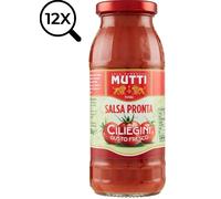 12x Mutti Salsa Pronta di Pomodorini Ciliegini Gusto Fresco 12x300g