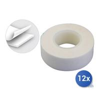 12x NASTRO BIADESIVO IN SCHIUMA BIANCO MAURER mm 19 x 1,5 MT