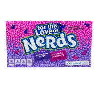 12x Nerds Per L'Amore Dei Nerd Gusto Uva E Fragola Scatola Da Teatro 141,7g