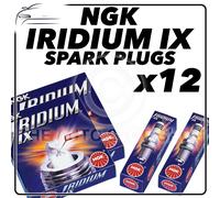 12x NGK Candele Parte Numero BPR5EIX Azione N° 6597 Iridium Ix Nuovo Originale