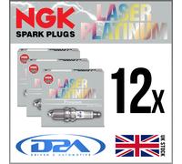 12x NGK PFR7B (4853) Laser Platinum CANDELE