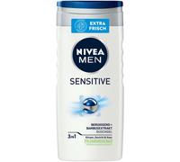 12x Nivea Men Gel Doccia 250ml Sensibile 3in1 Shampoo Corpo Viso Haar Bodywash