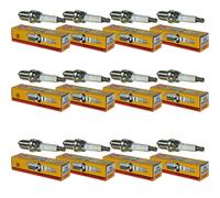 12X Original NGK Candele Di Accensione 2460 Tipo BKR5ES Per KIA Renault Candele