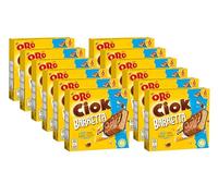 12X Oro Ciok Barrette Ricoperte di Cioccolato al Latte con Ripieno di Cacao e Riso Soffiato 162g [12 Confezioni]