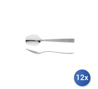 12x Palette Inox Gelato Boston Grigio 3x1x13 Cm Abert