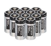12X Panasonic 3V CR123A DL123A Batterie CR17345 Ultra Litio Foto Bulk