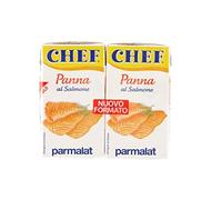 12x Parmalat Panna Chef al Salmone Crema Salmone per Cottura 2x125ml