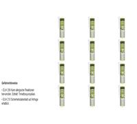 12X Petec Colla E Sigillatura Colla Da Montaggio Ecoline Trasparente 290Ml