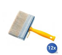 12x PLAFONCINO PURA SETOLA 700 MANICO PLASTICA mm 150x50