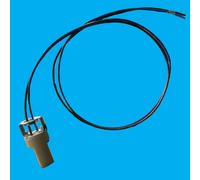 12X Portalampada Alogena Ceramica G9, Supporto M10 E Cavi Allegati Di 490Mm