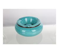 12X Posacenere In Ceramica Per Terrazza Balcone Giardino Con Coperchio Antivento