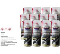 12x Presto Spray Silicone Scorrevole Taglio Lubrificante 400ml Lattina