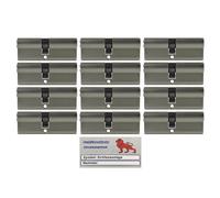 12X Profilo Cilindro 65Mm 30/35 60X Chiave Insieme Con Carta Di Codice