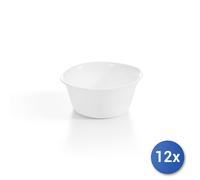 12x Ramequin Piatti Tondi smart cuisine Cm 11 N3295 Bianco ARC