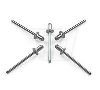 12X Rivetti Universali In Alluminio Acciaio 4 X 8,8 Mm Per BAIC