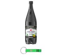 12x San Pellegrino Chinotto Chinò - Bevanda Italiana Bibita Analcolica Gassata con Chinotti di Sicilia - Gusto Inconfondibile - Bottiglia PET 120cl + Portachiavi Beni Culinari in Omaggio