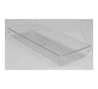 12X Scatola Organizer Contenitore 40X16X5 Cm Conservazione Piatta Versatile