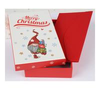 12X Scatola Regalo Con Busta 16,5X10X3 Cm Confezione Regalo Natale