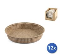 12x Set H&H new Cacao 12 Confezioni Da 4 Stampi Torta, Cm18x3